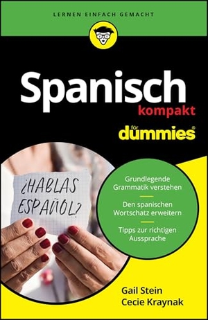 Stein, Gail / Cecie Kraynak. Spanisch kompakt für Dummies. Wiley-VCH GmbH, 2026.