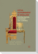 Local Government in England