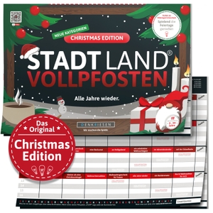 Görz, Denis / Ricardo Barreto. DENKRIESEN - STADT LAND VOLLPFOSTEN® - CHRISTMAS EDITION - "Alle Jahre wieder." - Alle Jahre wieder.. D&R DENKRIESEN GmbH, 2022.