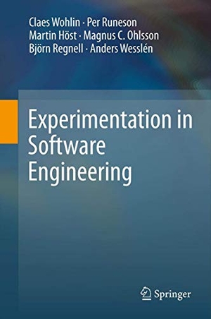 Wohlin, Claes / Runeson, Per et al. Experimentation in Software Engineering. Springer Berlin Heidelberg, 2012.