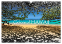 Colors of HAWAII (Wandkalender 2024 DIN A3 quer), CALVENDO Monatskalender