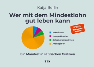 Berlin, Katja. Wer mit dem Mindestlohn gut leben kann - Ein Manifest in satirischen Grafiken. Yes Publishing, 2024.