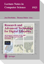 Research and Advanced Technology for Digital Libraries
