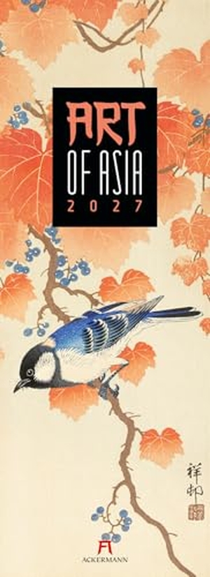 Ackermann Kunstverlag GmbH. Art of Asia Kalender 2027 - Stilvoller Asien-Kalender im schlanken Hochformat (24x66 cm) | Japanische Farb-Holzschnitte | Ukiyo-e. Ackermann Kunstverlag, 2026.