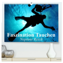 Faszination Tauchen - Neptuns Reich (hochwertiger Premium Wandkalender 2024 DIN A2 quer), Kunstdruck in Hochglanz
