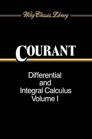 Courant, Richard. Differential and Integral Calculus, Volume 1. Wiley, 1988.
