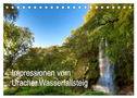 Impressionen vom Uracher Wasserfallsteig (Tischkalender 2025 DIN A5 quer), CALVENDO Monatskalender