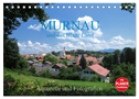 Murnau und das Blaue Land - Aquarelle und Fotografien (Tischkalender 2024 DIN A5 quer), CALVENDO Monatskalender