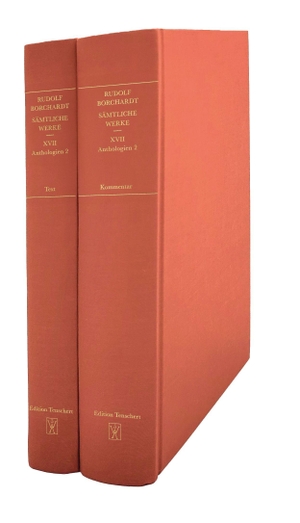 Borchardt, Rudolf. Ewiger Vorrat deutscher Poesie - Anthologien 2. Wallstein Verlag GmbH, 2026.