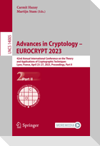 Advances in Cryptology ¿ EUROCRYPT 2023