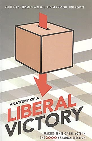 Blais, Andre / Gidengil, Elisabeth et al. Anatomy of a Liberal Victory - Making Sense of the Vote in the 2000 Canadian Election. University of Toronto Press, 2002.