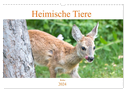 Heimische Tiere - Rehe (Wandkalender 2024 DIN A3 quer), CALVENDO Monatskalender