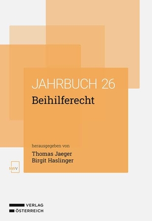 Jaeger, Thomas / Birgit Haslinger (Hrsg.). Beihilferecht - Jahrbuch 2026. Verlag Österreich GmbH, 2026.