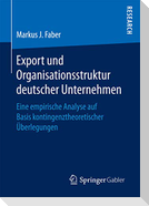 Export und Organisationsstruktur deutscher Unternehmen
