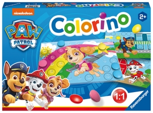 Ravensburger Kinderspiele - 20906 - Paw Patrol Colorino, Kinderspiel zum Farbenlernen, Mosaik Steckspiel, ab 2 Jahre. Ravensburger Spieleverlag, 2022.