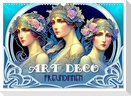 Art Deco Freundinnen (Wandkalender 2024 DIN A3 quer), CALVENDO Monatskalender