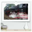 Unter Dampf - Dampflokromantik (hochwertiger Premium Wandkalender 2024 DIN A2 quer), Kunstdruck in Hochglanz