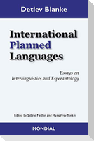 International Planned Languages. Essays on  Interlinguistics and Esperantology