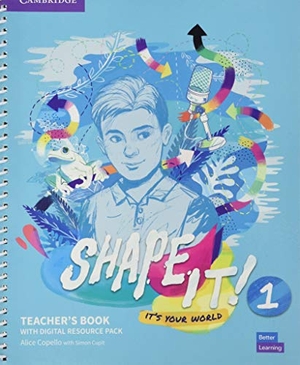 Copello, Alice. Shape It! Level 1 Teacher's Book and Project Book with Digital Resource Pack. Cambridge University Press, 2020.