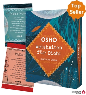 OSHO international. OSHO Weisheiten für dich! - Set mit Booklet und Karten. Königsfurt-Urania, 2020.