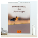 Limosa Limosa die Uferschnepfe (hochwertiger Premium Wandkalender 2024 DIN A2 hoch), Kunstdruck in Hochglanz