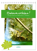 Dahoam erleben! Einmalige Wander-und Naturerlebnisse in Oberbayern (Tischkalender 2024 DIN A5 hoch), CALVENDO Monatskalender
