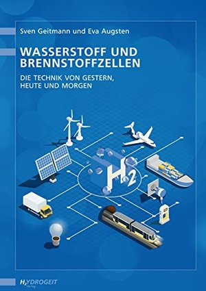 Geitmann, Sven / Eva Augsten. Wasserstoff und Brennstoffzellen - Die Technik von gestern, heute und morgen. Hydrogeit Verlag, 2022.