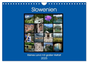 Slowenien (Wandkalender 2025 DIN A4 quer), CALVENDO Monatskalender