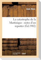 La catastrophe de la Martinique