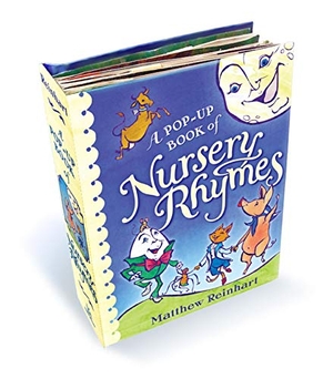 Reinhart, Matthew. A Pop-Up Book of Nursery Rhymes. Little Simon, 2009.