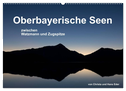 Oberbayerische Seen (Wandkalender 2025 DIN A2 quer), CALVENDO Monatskalender