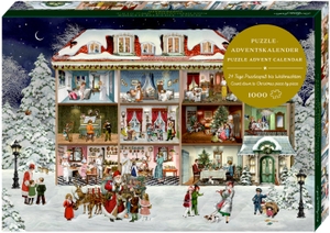 Puzzle-Adventskalender - Unser wunderbares Weihnachtshaus. Coppenrath, 2025.