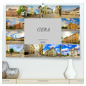 Gera Impressionen (hochwertiger Premium Wandkalender 2024 DIN A2 quer), Kunstdruck in Hochglanz