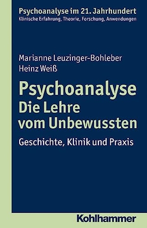 Leuzinger-Bohleber, Marianne / Heinz Weiß. Psychoanalyse - Die Lehre vom Unbewussten - Geschichte, Klinik und Praxis. Kohlhammer W., 2014.