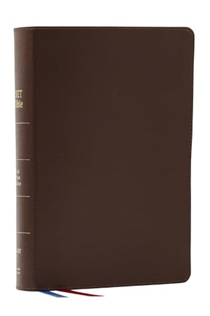 Thomas Nelson. Net Bible, Full Notes Edition (Net, Brown Genuine Leather, Comfort Print) - Holy Bible. Thomas Nelson, 2025.