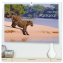 Tiere im Pantanal - viaje.ch (hochwertiger Premium Wandkalender 2024 DIN A2 quer), Kunstdruck in Hochglanz