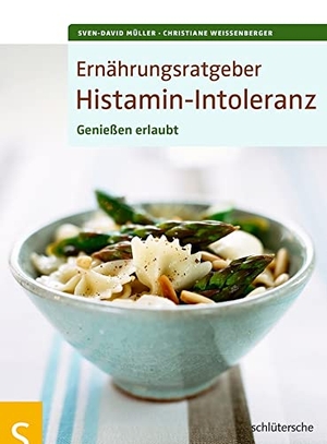 Müller, Sven-David / Christiane Weißenberger. Ernährungsratgeber Histamin-Intoleranz - Genießen erlaubt!. Schlütersche Verlag, 2014.