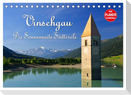 Vinschgau - Die Sonnenseite Südtirols (Tischkalender 2024 DIN A5 quer), CALVENDO Monatskalender