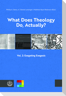 What Does Theology Do, Actually? Vol. 2