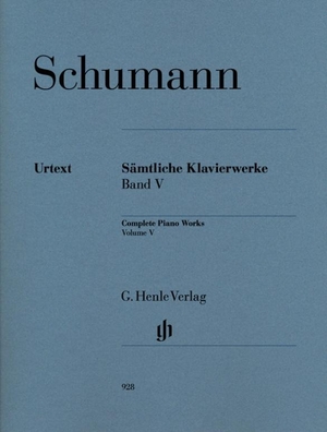 Schumann, Robert. Sämtliche Klavierwerke 5. Henle, G. Verlag, 2010.