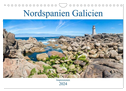 Nordspanien Galicien (Wandkalender 2024 DIN A4 quer), CALVENDO Monatskalender