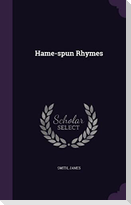 Hame-spun Rhymes
