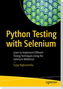 Python Testing with Selenium