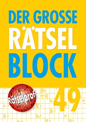 Der große Rätselblock 49. Naumann & Göbel Verlagsg., 2018.