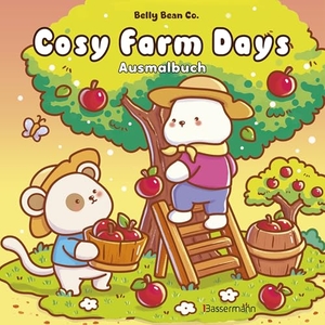 Bean Co., Belly. Cosy Farm Days - Ausmalbuch. Bassermann, Edition, 2026.