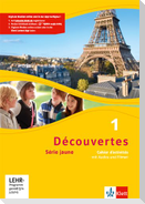 Découvertes 1. Série jaune. Cahier d'activités mit Audios und Filmen 1. Lernjahr