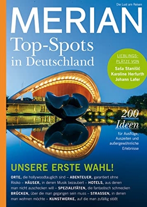 MERIAN Magazin Top-Spots in Deutschland 12/21. Travel House Media GmbH, 2022.