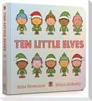 Ten Little Elves Board Book