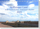 Kyffhäuser-Land Stille Landschaften - Geheimnisvolle Orte (Tischkalender 2023 DIN A5 quer)
