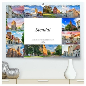 Meutzner, Dirk. Stendal Impressionen (hochwertiger Premium Wandkalender 2024 DIN A2 quer), Kunstdruck in Hochglanz - Einmalig wunderschöne Bilder der Stadt Stendal. Calvendo, 2023.